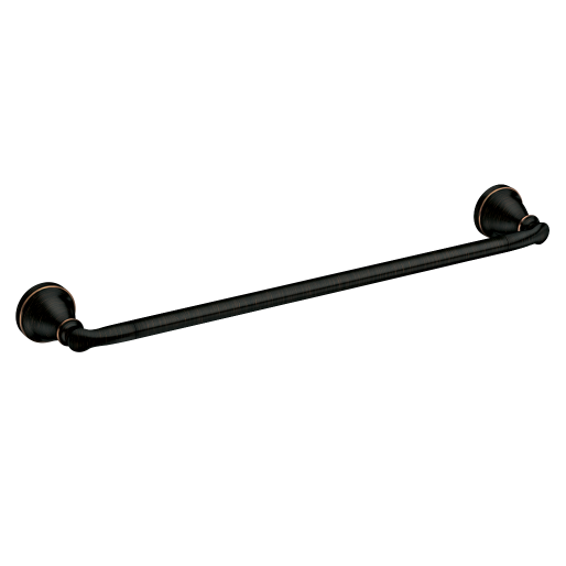 Moen®  Hilliard Mediterranean Bronze 18" Towel Bar-0