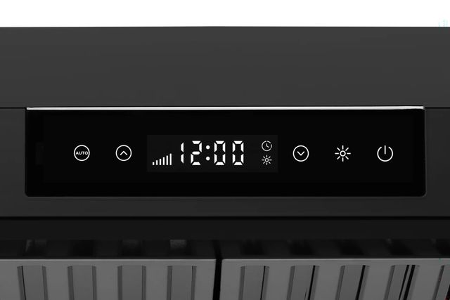 Hauslane 36" Matte Black Under Cabinet Sensable HauSmart AI Sensor Range Hood with Stainless Steel Filters-3