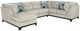 Benchcraft® Maxon Place 3-Piece Stone Left-Arm Facing Sectional and Chaise-0
