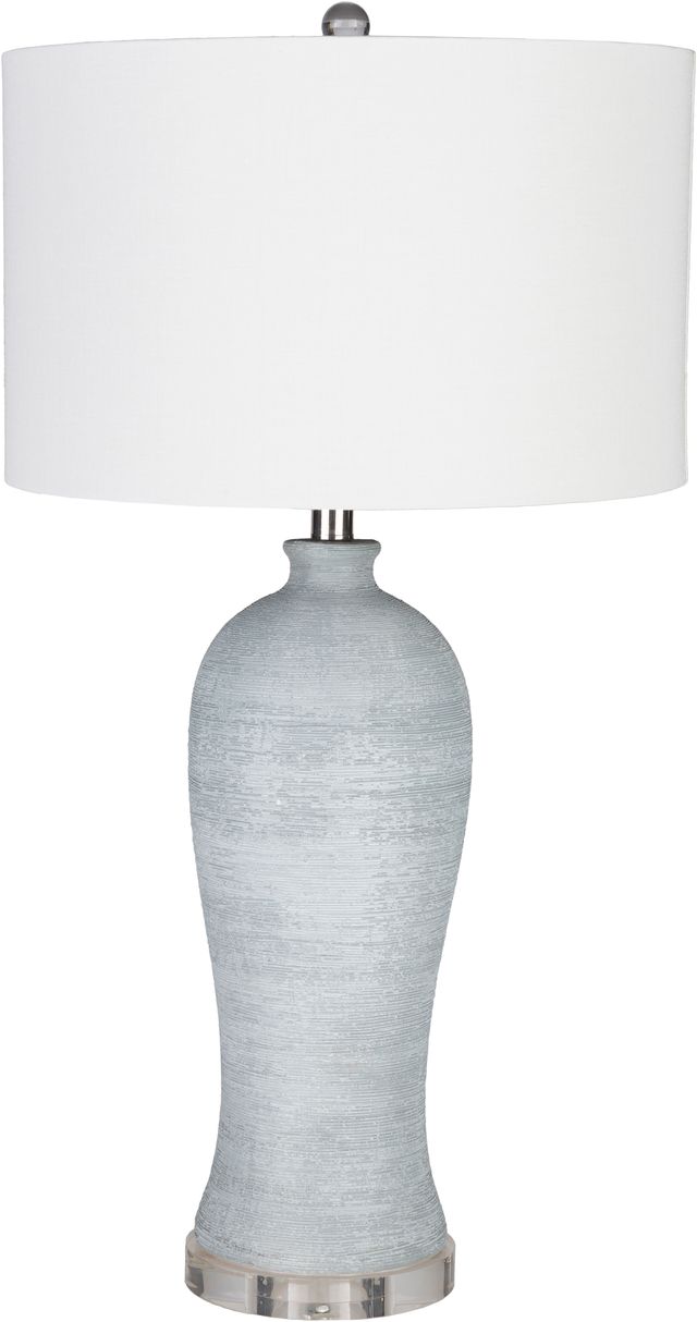 Surya Blaine Blue Table Lamp-0