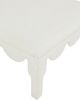 Fairfield® Cee Cee White Cocktail Ottoman-2