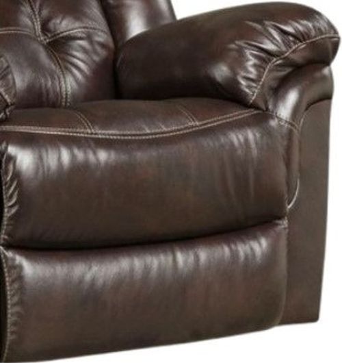 HomeStretch Cheyenne Whiskey Manual Rocker Recliner-2