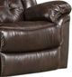 HomeStretch Brown Leather Rocker Recliner-2
