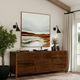 Butler Specialty Company Nora Walnut 84" Dresser-1