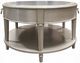 ACME Furniture Kasa Gray Coffee Table with Champagne Base-4