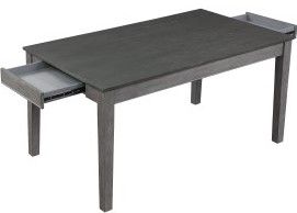 Mazin Furniture Armhurst 5 Piece Light Gray Dining Room Set-2