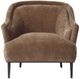 Four Hands Noel Altair Mushroom/Hammered Black Accent Chair-2