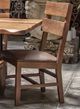 International Furniture Direct Parota 7-Piece Brown Dining Table Set-2