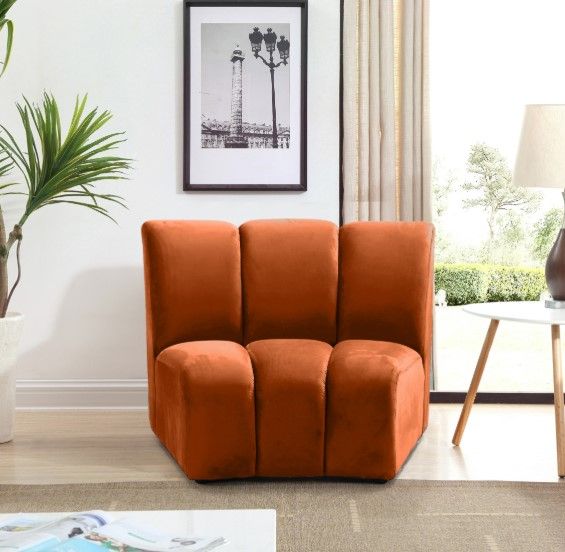 Meridian Furniture Infinity Cognac Modular Chair-1