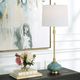 Uttermost® Kaimana Aged Blue Buffet Lamp-1
