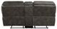 Homelegance® Proctor Gray Power Double Reclining Loveseat with Center Console-4