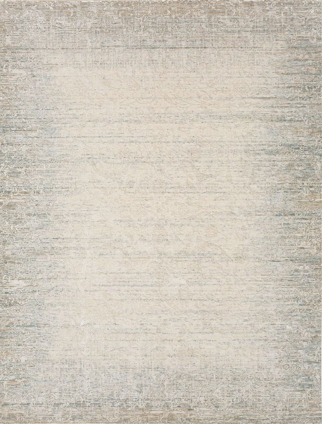 Karastan® Solitude Mandawa Cream/Dark Gray 5'x8' Area Rug-0