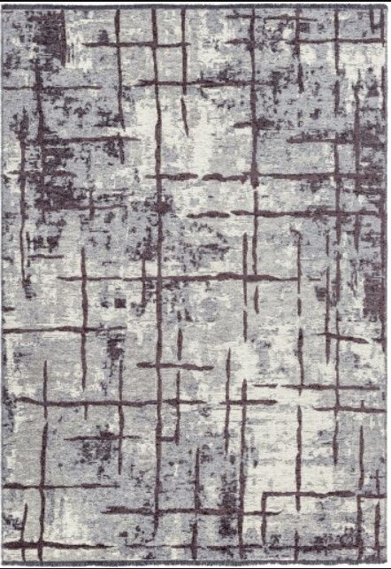 Surya Toscana Charcoal/Cream/Slate 3'x5' Area Rug-1