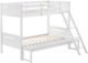 Coaster® Littleton White Twin/Full Bunk Bed-0