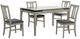 Primo International™ Moore 5-Piece Dark Gray Dining Set-1