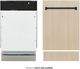 ZLINE Autograph Edition Tallac 18" Panel Ready 3rd Rack Top Control Built-In Dishwasher with Matte Black Handle-3