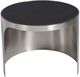 Universal Explore Home™ New Modern Revolve Black/Nickel Small Nesting Table-1