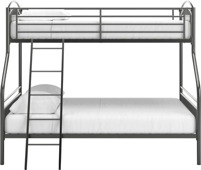 Signature Design by Ashley® Lanceburg Gray Youth Twin/Full Bunk Bed with Ladder-3