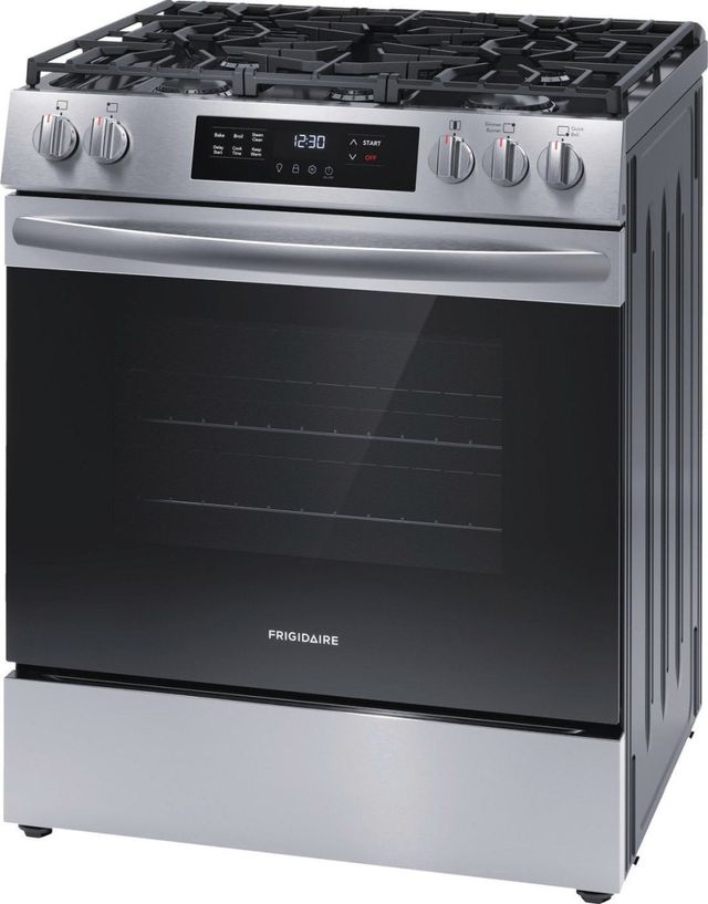 Frigidaire® 30" Stainless Steel Slide In Gas Range-3