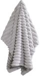 American Wholesale Furniture Cloud Heights Silver Throw-0