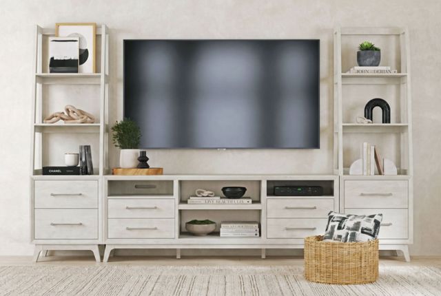 Elements International Westland 3-Piece Almond Entertainment Unit with 71" TV Console-1