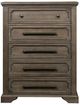 Mazin Furniture Toulan Distressed Dark Oak Chest-1