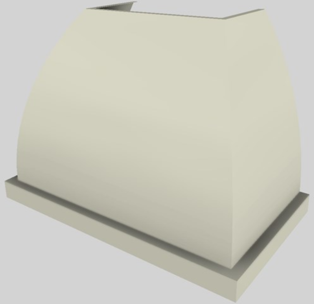 Vent-A-Hood® Designer Series 42" Biscuit Wall Mounted Range Hood-2