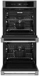 JennAir® RISE™ 27" Stainless Steel Built-In Double Electric Wall Oven-2