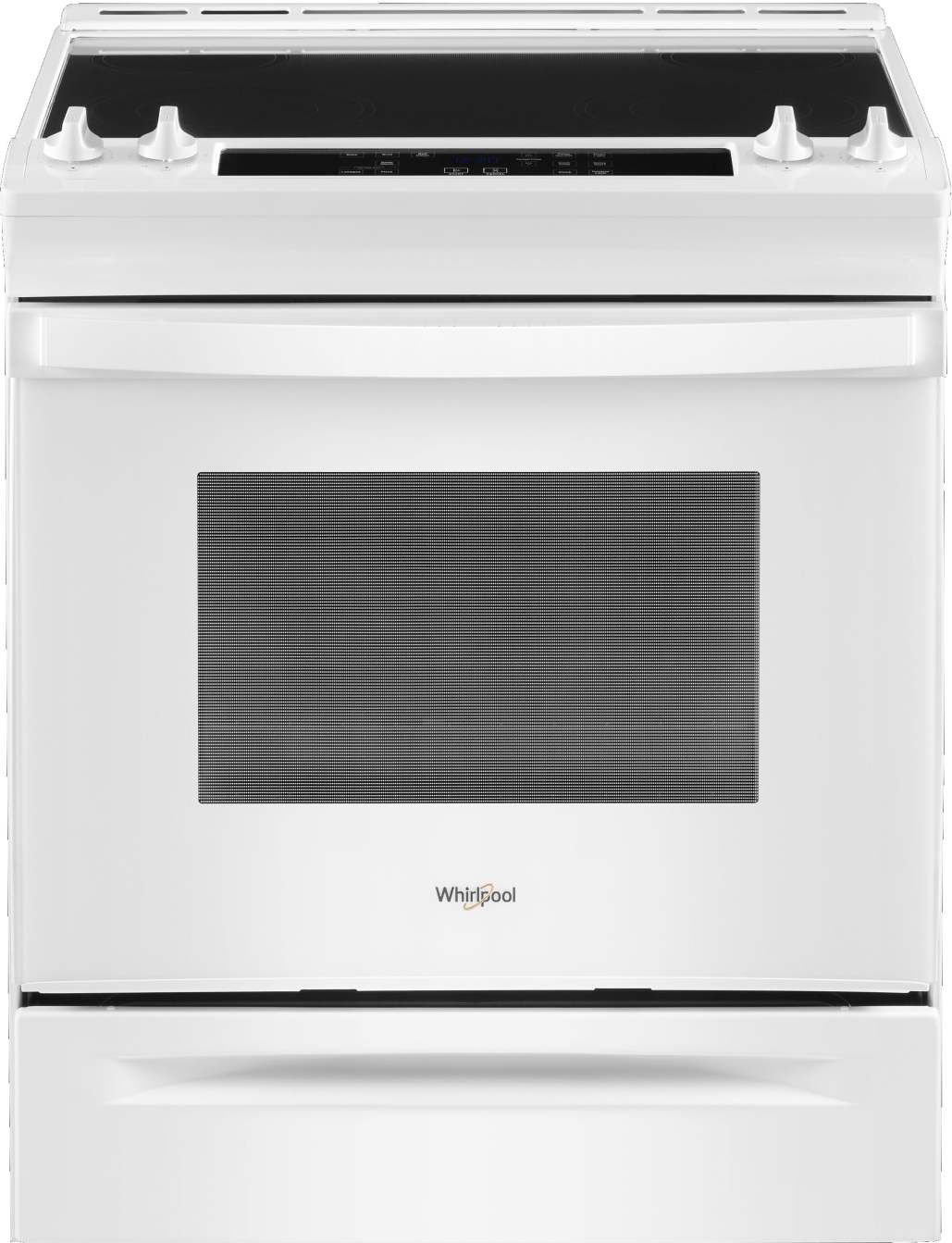Whirlpool® 30" White Slide In Electric Range