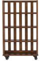 Liberty Furniture Arlington House Cobblestone Brown Open Bookcase-0