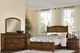 Vaughan-Bassett Rustic Cottage Rustic Cherry Queen Poster Bed-1