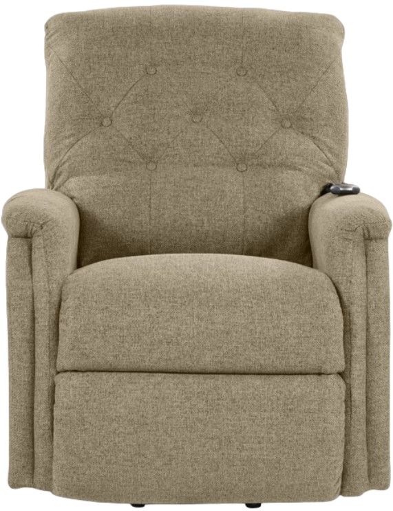 La-Z-Boy® Billie Bronze Khaki Power Lift Recliner-1
