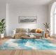 Nourison Home™ Color Splash Blue/Ivory 5'x7' Coastal Area Rug-2