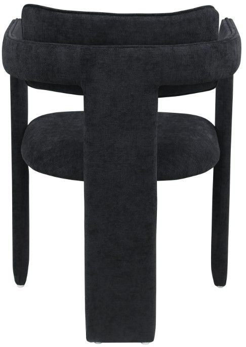 Meridian Furniture Brenda Black Upholstered Dining Chair-3