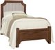 Vaughan-Bassett Bungalow Sienna Twin Upholstered Bed-0