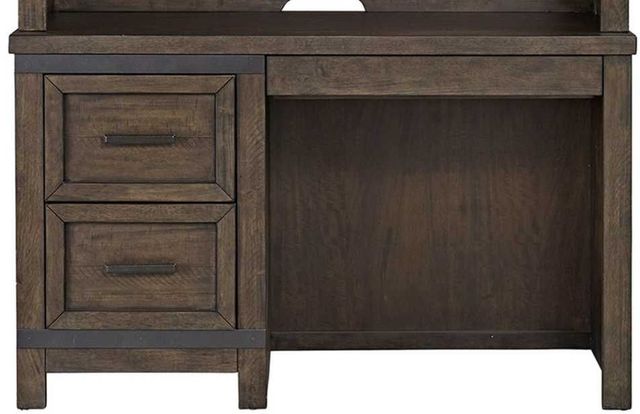 Liberty Furniture Thornwood Hills Rock Beaten Brown Student Desk-0