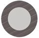 Telescope Casual 3F76 Boardwalk Rustic Top Aluminum 54" Outdoor Fire Table with Snow Base-4