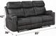 ACME Furniture Hirah Dark Gray Manual Reclining Sofa-4