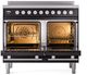 Ilve® Professional Plus II 40" Glossy Black Pro Style Induction Range-2