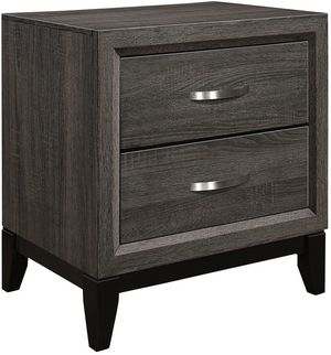 Davi 2-Drawer Nightstand
