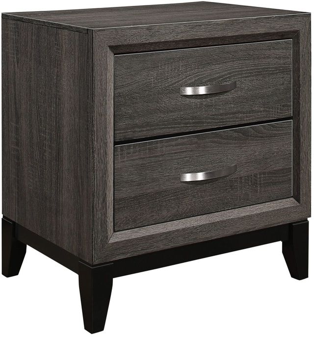 Homelegance® Davi Gray Nightstand-0