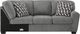 Benchcraft® Birkdale Court 3-Piece Gray Left-Arm Facing Sectional and Chaise-4