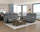 Homelegance® Laconia Dark Gray Double Manual Reclining Sofa-5
