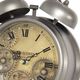 YHD Antique Brass/Gunpowder Table Clock-4