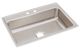 Elkay Lustertone® Classic Lustrous Satin 31" x 22" x 8" 2-Hole Single Bowl Drop-in Sink-0