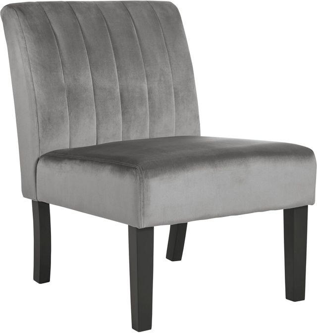 Signature Design by Ashley® Hughleigh Dark Gray Accent Chair-0