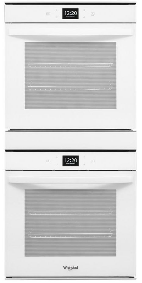 Whirlpool® 24" White Double Electric Wall Oven