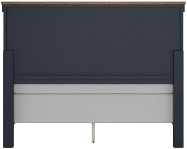 Signature Design by Ashley® Landocken Blue/Brown Queen Panel Bed-4