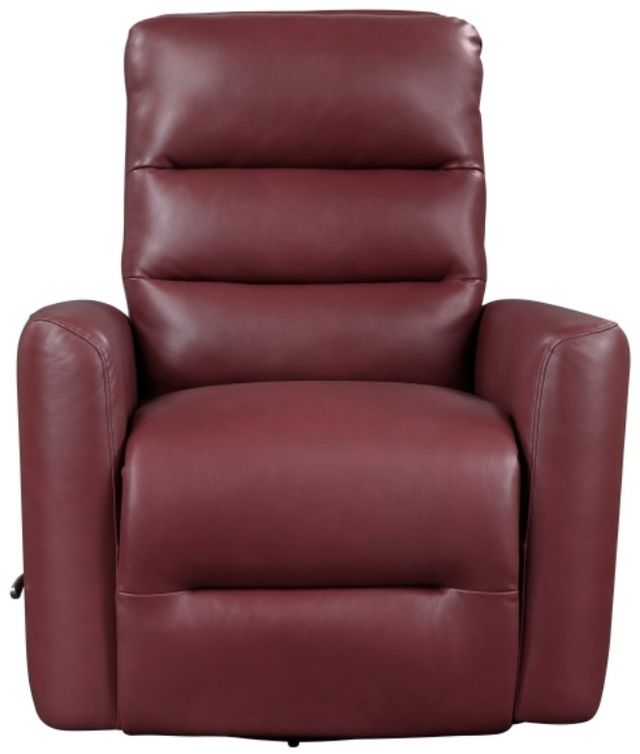 Homelegance® Dimitri Red Manual Swivel Glider Reclining Chair-2