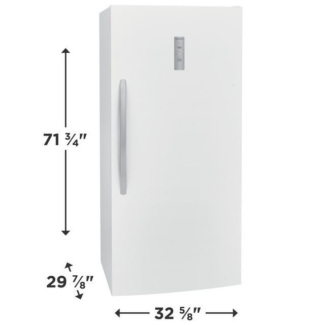 Frigidaire® 20 Cu. Ft. White Upright Freezer-10